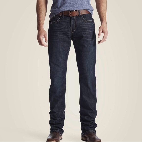 ARIAT Rebar M4 Relaxed DuraStretch Edge Boot Cut Jean Bodie Style 100162290 - Picture 3 of 12